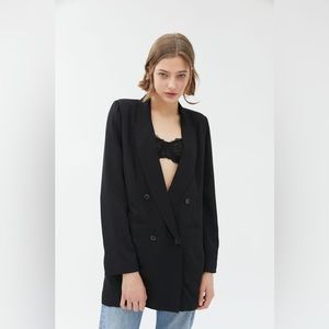 Urban Outfitters Just Female Monika Black Oversized Blazer